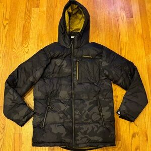 Hawke & Co Outfitter Men's Puffer Jacket NWT MENS SMALL camo